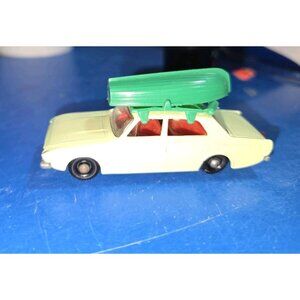 Vintage Matchbox Lesney No. 45 Ford Corsair with Roof Rack and Boat NM